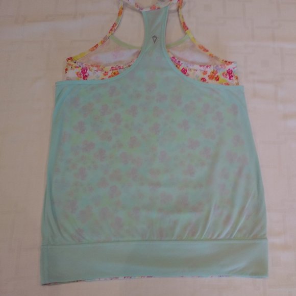 Ivivva Blue Double Dutch Tank Top Size 12 - Picture 6 of 15